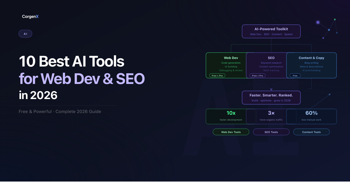 10 Best AI Tools for Web Developers and SEO in 2026