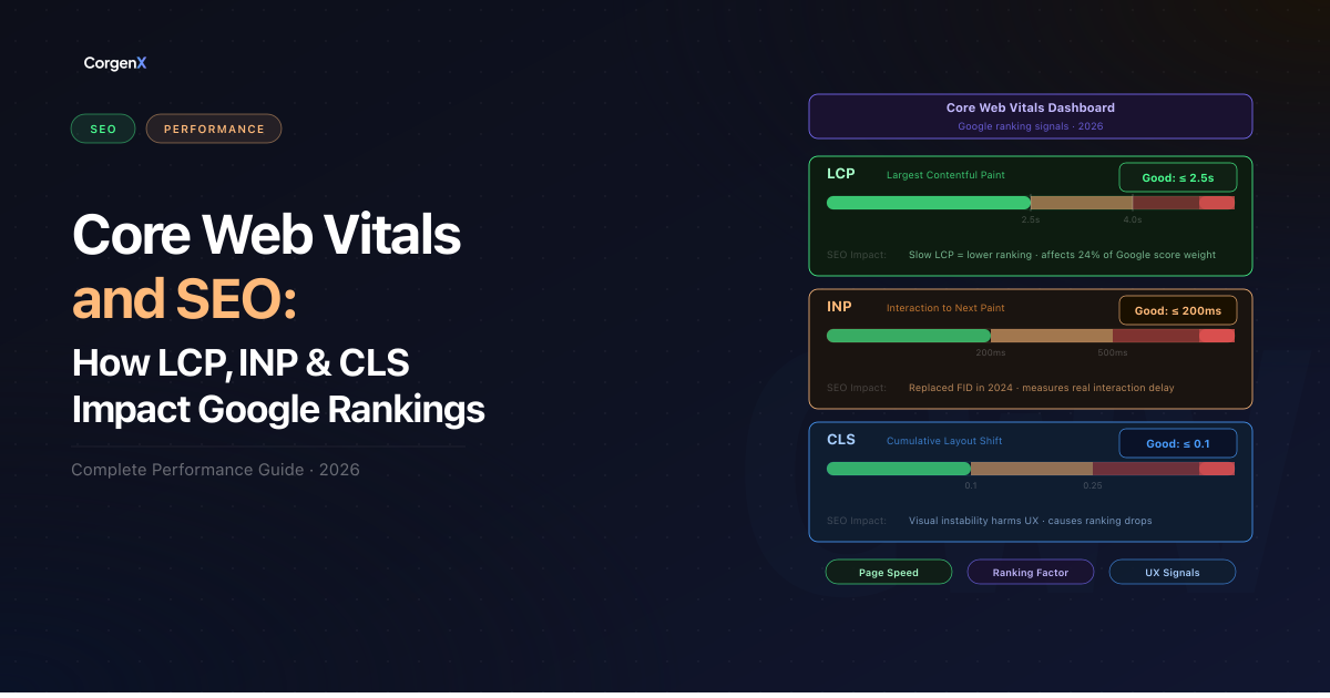 Core Web Vitals and SEO