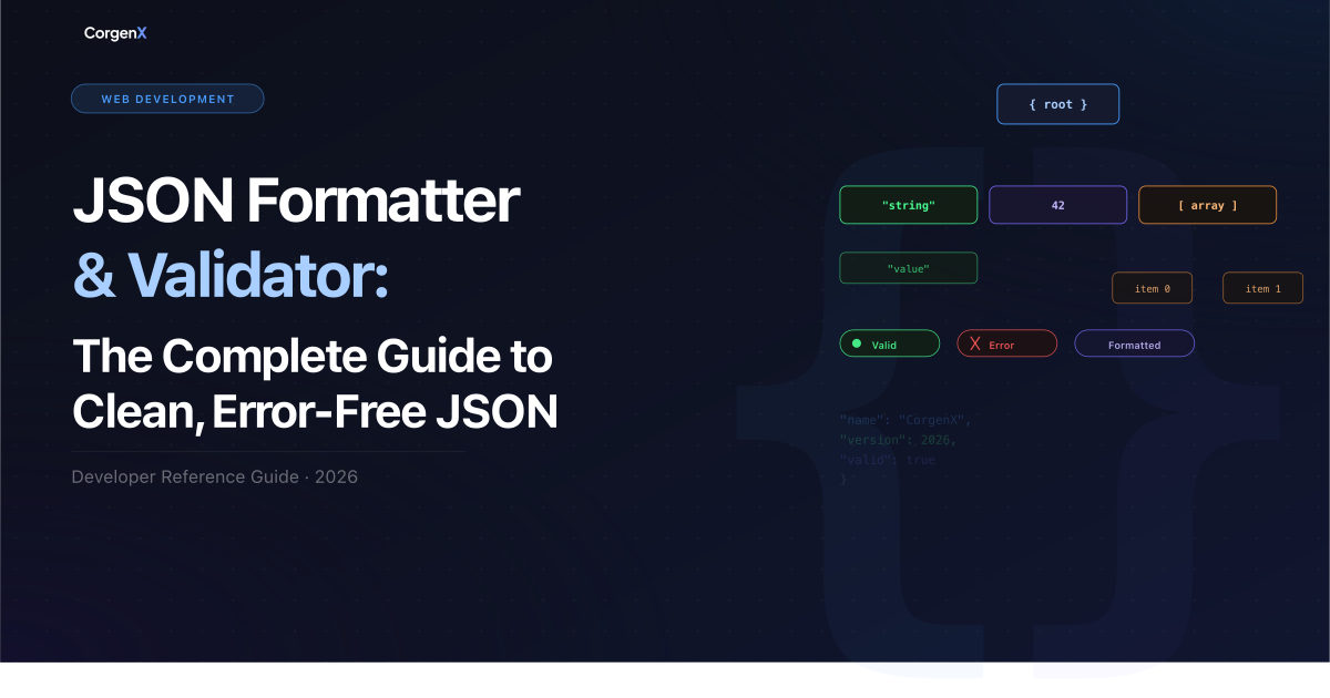 JSON Formatter & Validator